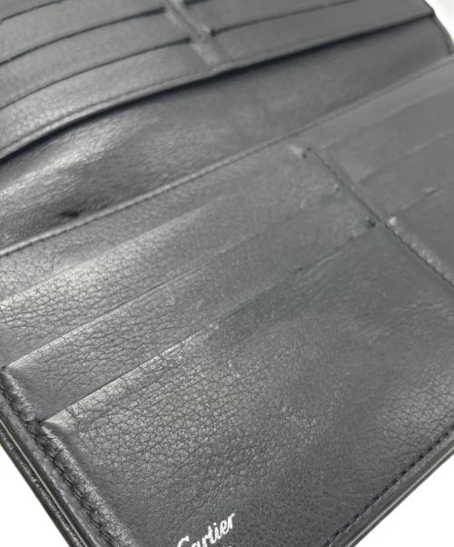 Cartier（カルティエ）Cartier (カルティエ) 長財布 ブラックの古着・服飾アイテム