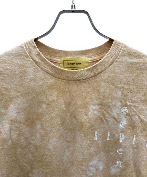 seven by seven（セブンバイセブン）seven by seven (セブンバイセブン) タイダイロングスリーブカットソー オレンジ サイズ:SIZE Mの古着・服飾アイテム