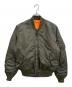 ALPHA（アルファ）の古着「MA-1ジャケット」｜グリーン