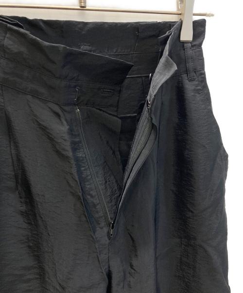 uncrave（アンクレイヴ）uncrave (アンクレイヴ) ドレープツイルワイドパンツ ネイビー サイズ:SIZE Sの古着・服飾アイテム