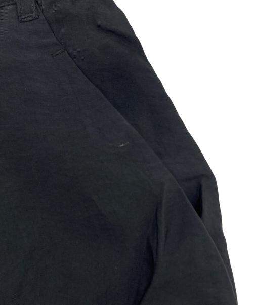 uncrave（アンクレイヴ）uncrave (アンクレイヴ) ドレープツイルワイドパンツ ネイビー サイズ:SIZE Sの古着・服飾アイテム