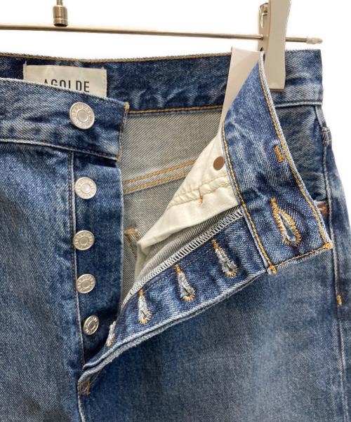 AGOLDE（エーゴールドイー）AGOLDE (エーゴールドイー) LOW SLUNG BAGGY JEANS / ロー スラング バギー デニムパンツ インディゴ サイズ:SIZE W23 未使用品の古着・服飾アイテム