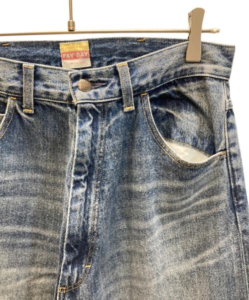 PAY DAY（ペイデイ）PAY DAY (ペイデイ) ストレートデニムパンツ インディゴ サイズ:38の古着・服飾アイテム
