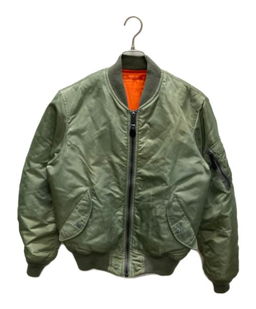 AVIREX（アヴィレックス）AVIREX (アヴィレックス) COMMERCIAL MA-1 グリーン サイズ:Mの古着・服飾アイテム