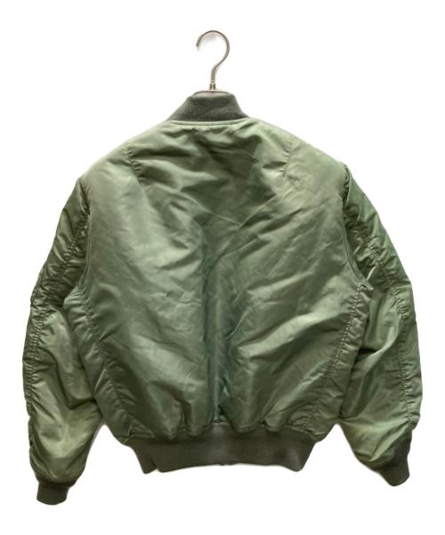AVIREX（アヴィレックス）AVIREX (アヴィレックス) COMMERCIAL MA-1 グリーン サイズ:Mの古着・服飾アイテム