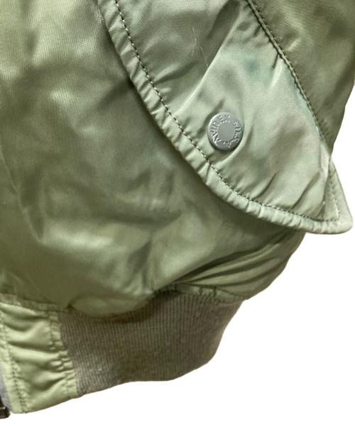 AVIREX（アヴィレックス）AVIREX (アヴィレックス) COMMERCIAL MA-1 グリーン サイズ:Mの古着・服飾アイテム