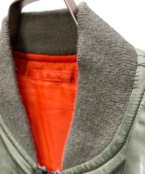 AVIREX（アヴィレックス）AVIREX (アヴィレックス) COMMERCIAL MA-1 グリーン サイズ:Mの古着・服飾アイテム