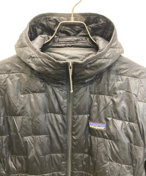 Patagonia（パタゴニア）Patagonia (パタゴニア) マイクロ パフ フーディ ブラック サイズ:Mの古着・服飾アイテム