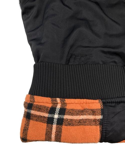 DIESEL（ディーゼル）DIESEL (ディーゼル) ミリタリー ナイロン フーデットジャケット ブラック サイズ:SIZE Lの古着・服飾アイテム