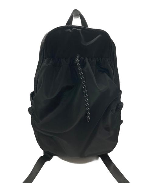 BEAUTY&YOUTH（ビューティーアンドユース）BEAUTY&YOUTH (ビューティーアンドユース) ドロストポケット リュック ブラックの古着・服飾アイテム
