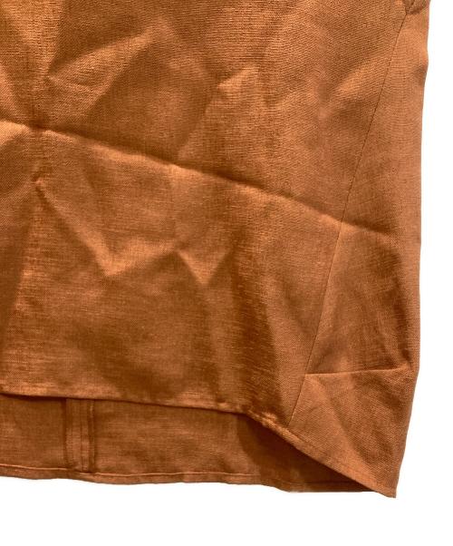 SLOBE IENA（スローブ イエナ）SLOBE IENA (スローブ イエナ) リネンライクブラウス×パンツセットアップ ブラウン サイズ:Sの古着・服飾アイテム