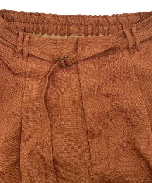 SLOBE IENA（スローブ イエナ）SLOBE IENA (スローブ イエナ) リネンライクブラウス×パンツセットアップ ブラウン サイズ:Sの古着・服飾アイテム