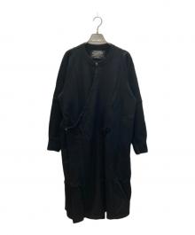 CABANE de ZUCCa（カバンドズッカ）の古着「スウェットワンピース」｜ブラック