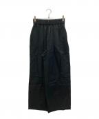 L'ESSAGE JOURNAL STANDARDジャーナルスタンダードレサージュ）の古着「リノリオグログランイージーパンツ」｜ブラック