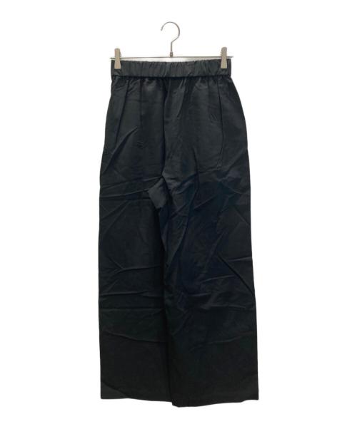 L'ESSAGE JOURNAL STANDARD（ジャーナルスタンダードレサージュ）L'ESSAGE JOURNAL STANDARD (ジャーナルスタンダードレサージュ) リノリオグログランイージーパンツ ブラック サイズ:M 未使用品の古着・服飾アイテム