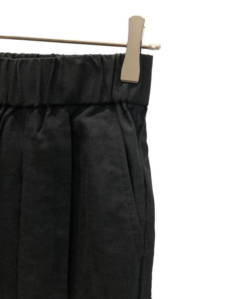 L'ESSAGE JOURNAL STANDARD（ジャーナルスタンダードレサージュ）L'ESSAGE JOURNAL STANDARD (ジャーナルスタンダードレサージュ) リノリオグログランイージーパンツ ブラック サイズ:M 未使用品の古着・服飾アイテム