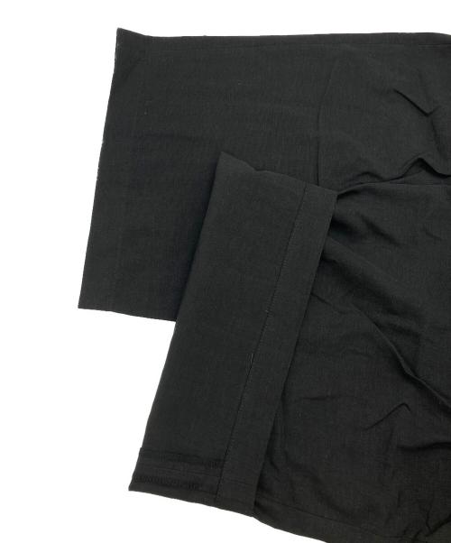 L'ESSAGE JOURNAL STANDARD（ジャーナルスタンダードレサージュ）L'ESSAGE JOURNAL STANDARD (ジャーナルスタンダードレサージュ) リノリオグログランイージーパンツ ブラック サイズ:M 未使用品の古着・服飾アイテム