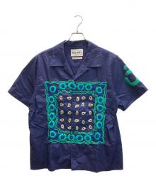 NOMA t.d.×JOURNAL STANDARD relume（ノーマティーディー×ジャーナルスタンダード レリューム）の古着「Bandana Hand Embroidery」｜ネイビー