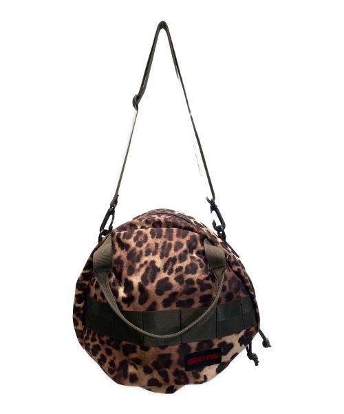 BRIEFING（ブリーフィング）BRIEFING (ブリーフィング) BEAMS BOY (ビームスボーイ) レオパード ヘルメット バッグ ブラウン 未使用品の古着・服飾アイテム