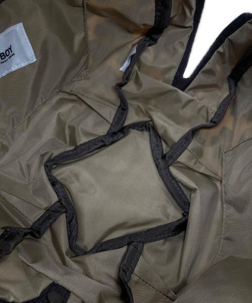 BRIEFING（ブリーフィング）BRIEFING (ブリーフィング) BEAMS BOY (ビームスボーイ) レオパード ヘルメット バッグ ブラウン 未使用品の古着・服飾アイテム