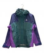 ACGエーシージー）の古着「SFADV MSRY RIDGE HOODIE JACKET」｜グリーン×パープル