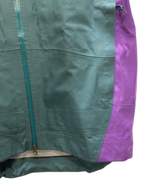 ACG（エーシージー）ACG (エーシージー) SFADV MSRY RIDGE HOODIE JACKET グリーン×パープル サイズ:Lの古着・服飾アイテム