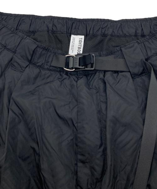 TIGHTBOOTH PRODUCTION（タイトブースプロダクション）TIGHTBOOTH PRODUCTION (タイトブースプロダクション) CHECKER PLATE BALLOON CARGO PANTS ブラック サイズ:Mの古着・服飾アイテム