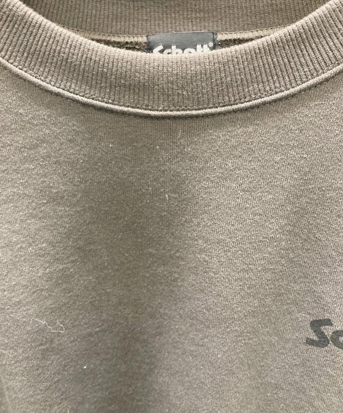 Schott（ショット）Schott (ショット) プリント スウェット ブラウン サイズ:2XLの古着・服飾アイテム