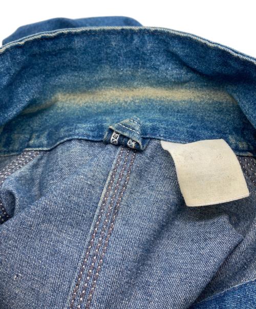 CarHartt（カーハート）CarHartt (カーハート) 星タグ ヴィンテージ デニムカバーオール インディゴ サイズ:サイズ詳細参照の古着・服飾アイテム