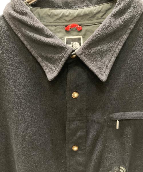 THE NORTH FACE（ザ ノース フェイス）THE NORTH FACE (ザ ノース フェイス) フリースシャツ ブラック サイズ:XXLの古着・服飾アイテム