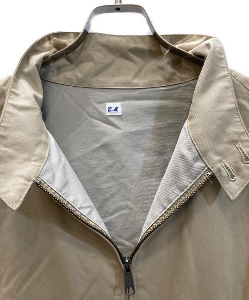 Ets MATERIAUX（マテリオ）Ets MATERIAUX (マテリオ) ハリントンジャケット ベージュ サイズ:3の古着・服飾アイテム