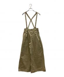 AUTHEN×Spick and Span（オーセン×スピック＆スパン）の古着「別注 HIRISE SUSPENDER PANT」｜ベージュ