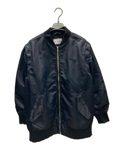 LACOSTE（ラコステ）LACOSTE (ラコステ) デタッチャブルスリーブボンバージャケット ブラック サイズ:Ｓの古着・服飾アイテム