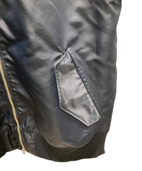 LACOSTE（ラコステ）LACOSTE (ラコステ) デタッチャブルスリーブボンバージャケット ブラック サイズ:Ｓの古着・服飾アイテム