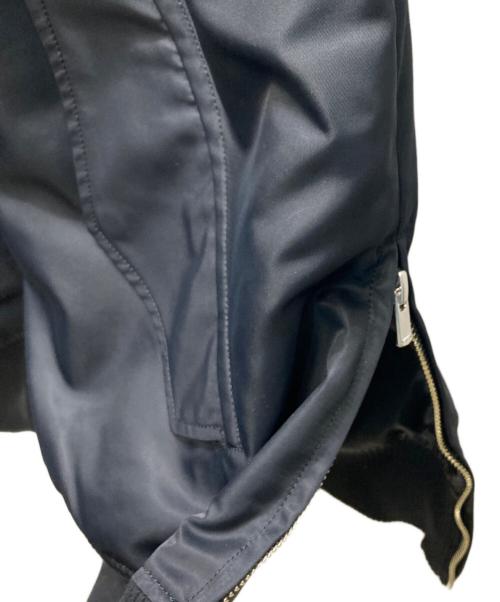 LACOSTE（ラコステ）LACOSTE (ラコステ) デタッチャブルスリーブボンバージャケット ブラック サイズ:Ｓの古着・服飾アイテム