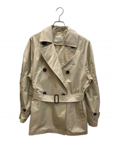 美品　IENA イエナ　25SS ハーフトレンチコート　ベルト付き　ベージュ 中古・古着通販】IENA (イエナ) ハーフトレンチコート ベージュ サイズ