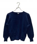 ANATOMICAアナトミカ）の古着「シェットランドウールクルーネックニット」｜ネイビー