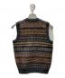 Jamieson’s Knitwear (ジャミーソンズニットウェア) フェアアイルニットベスト ブラウン サイズ:S：6000円