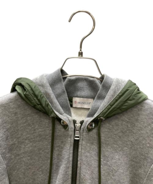 MONCLER（モンクレール）MONCLER (モンクレール) MAGLIA CARDIGAN グレー サイズ:Mの古着・服飾アイテム