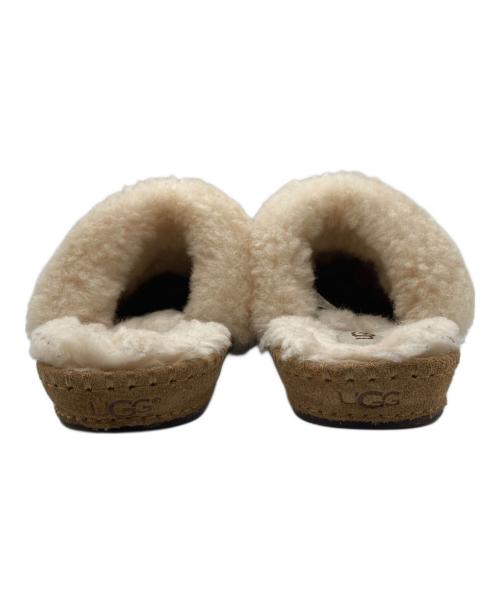 UGG（アグ）UGG (アグ) キャンバススリッパ ベージュ サイズ:22cmの古着・服飾アイテム