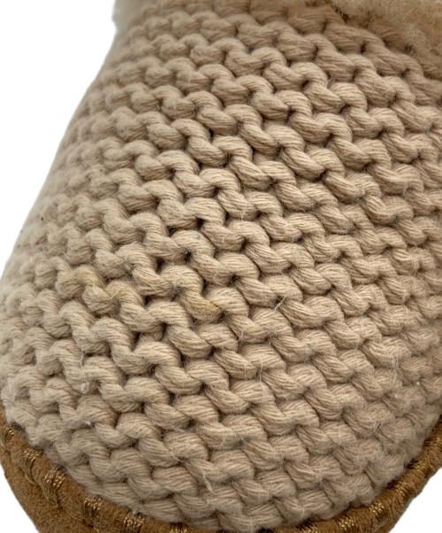 UGG（アグ）UGG (アグ) キャンバススリッパ ベージュ サイズ:22cmの古着・服飾アイテム