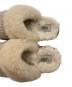 中古・古着 UGG (アグ) キャンバススリッパ ベージュ サイズ:22cm：4000円