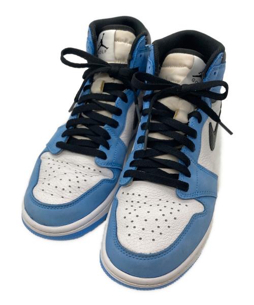 NIKE（ナイキ）NIKE (ナイキ) AIR JORDAN 1 HIGH GOLF ブルー サイズ:26.5㎝の古着・服飾アイテム