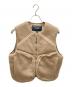 entire studios（エンタイアスタジオ）の古着「Fluffy Vest」｜ベージュ