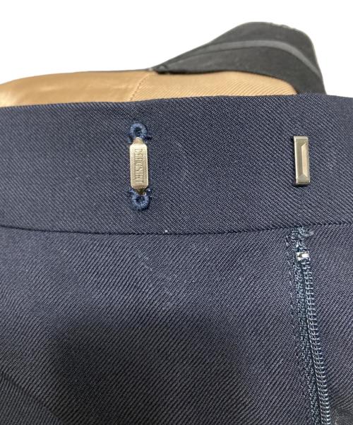 UNDERCOVER（アンダーカバー）UNDERCOVER (アンダーカバー) Mohair gaba side hem tack layered pants ブラック サイズ:1の古着・服飾アイテム