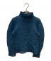 me ISSEY MIYAKE（ミーイッセイ ミヤケ）の古着「タートルプリーツカットソー」｜ブルー×ブラック