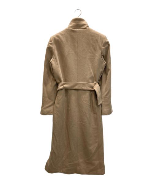 GUCCI（グッチ）GUCCI (グッチ) カシミヤ混ロングコート ベージュ サイズ:42の古着・服飾アイテム
