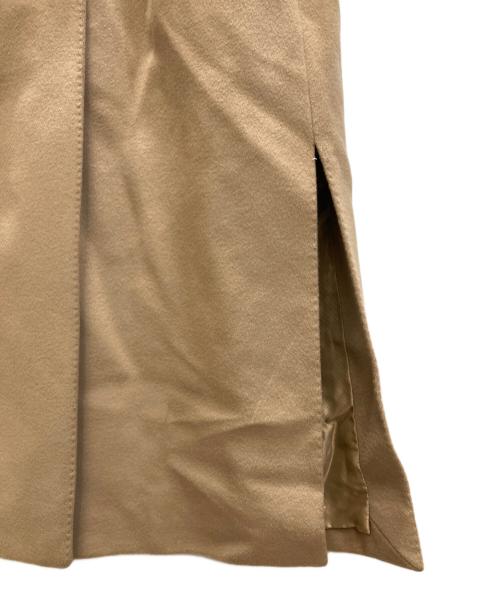 GUCCI（グッチ）GUCCI (グッチ) カシミヤ混ロングコート ベージュ サイズ:42の古着・服飾アイテム