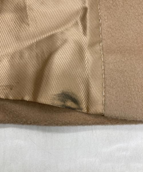 GUCCI（グッチ）GUCCI (グッチ) カシミヤ混ロングコート ベージュ サイズ:42の古着・服飾アイテム