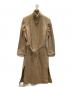 GUCCI（グッチ）の古着「カシミヤ混ロングコート」｜ベージュ